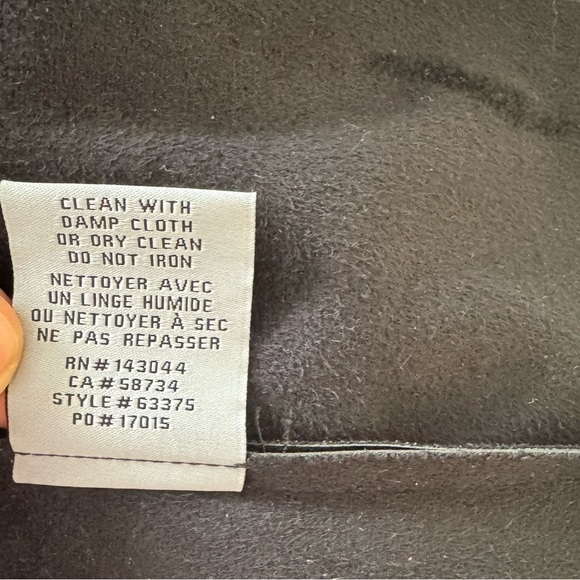 Womens Asymmetric Faux Leather Basic Jacket Size L/XL? - Picture 7 of 7